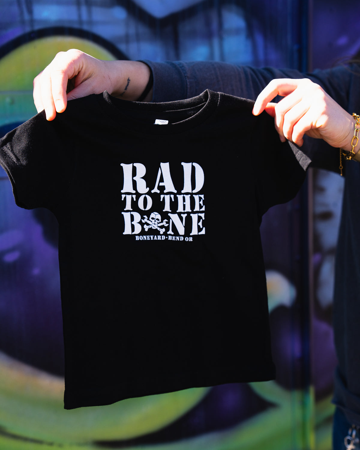 Rad To The Bone Toddler Tee