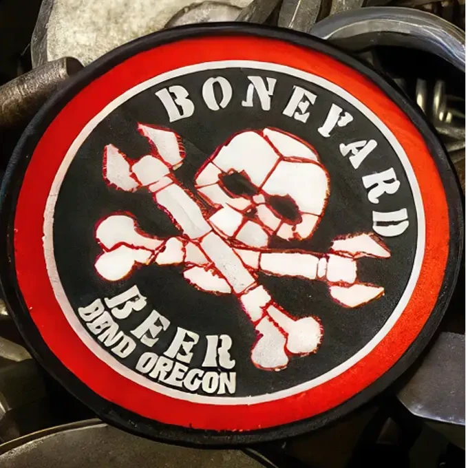 A photograph of the boneyard patch.
