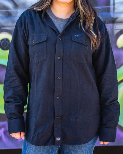 Black on Black Flannel