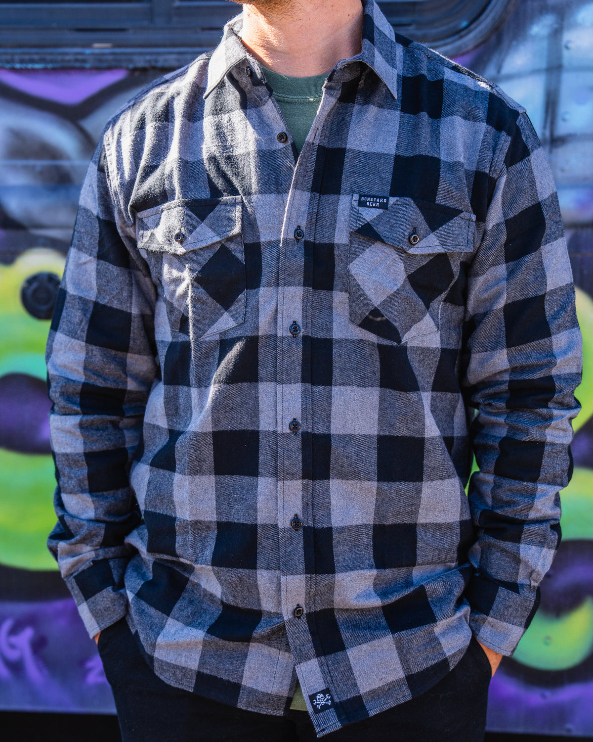 Black & Grey Flannel