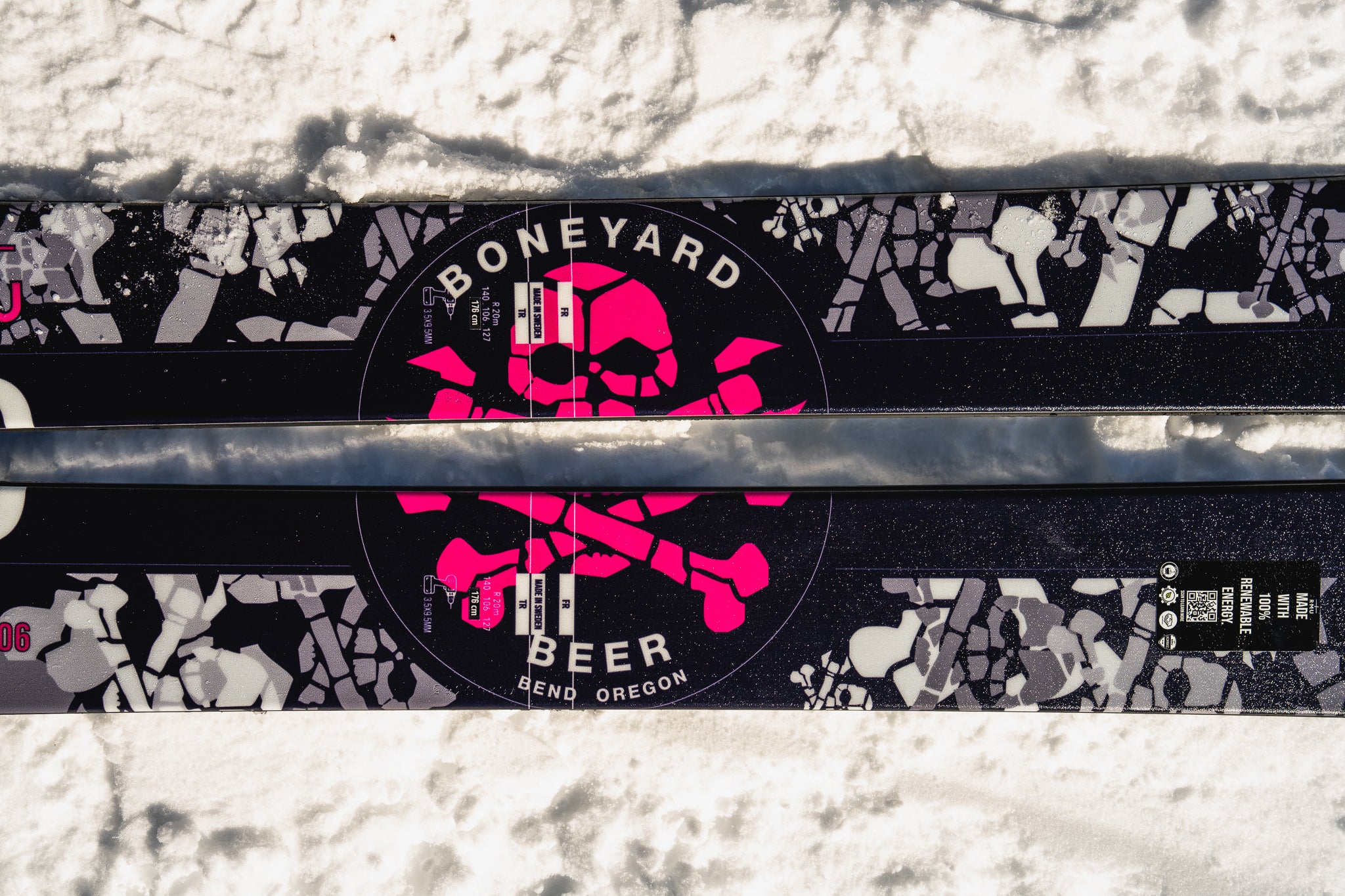 Boneyard RMU Custom Skis – Boneyard Beer