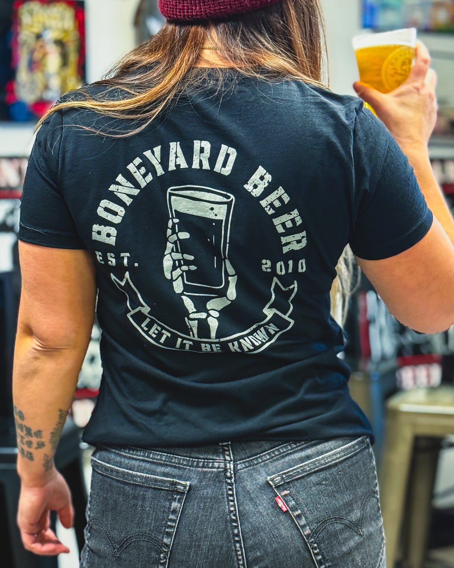 Bones Pint Tee - Women's