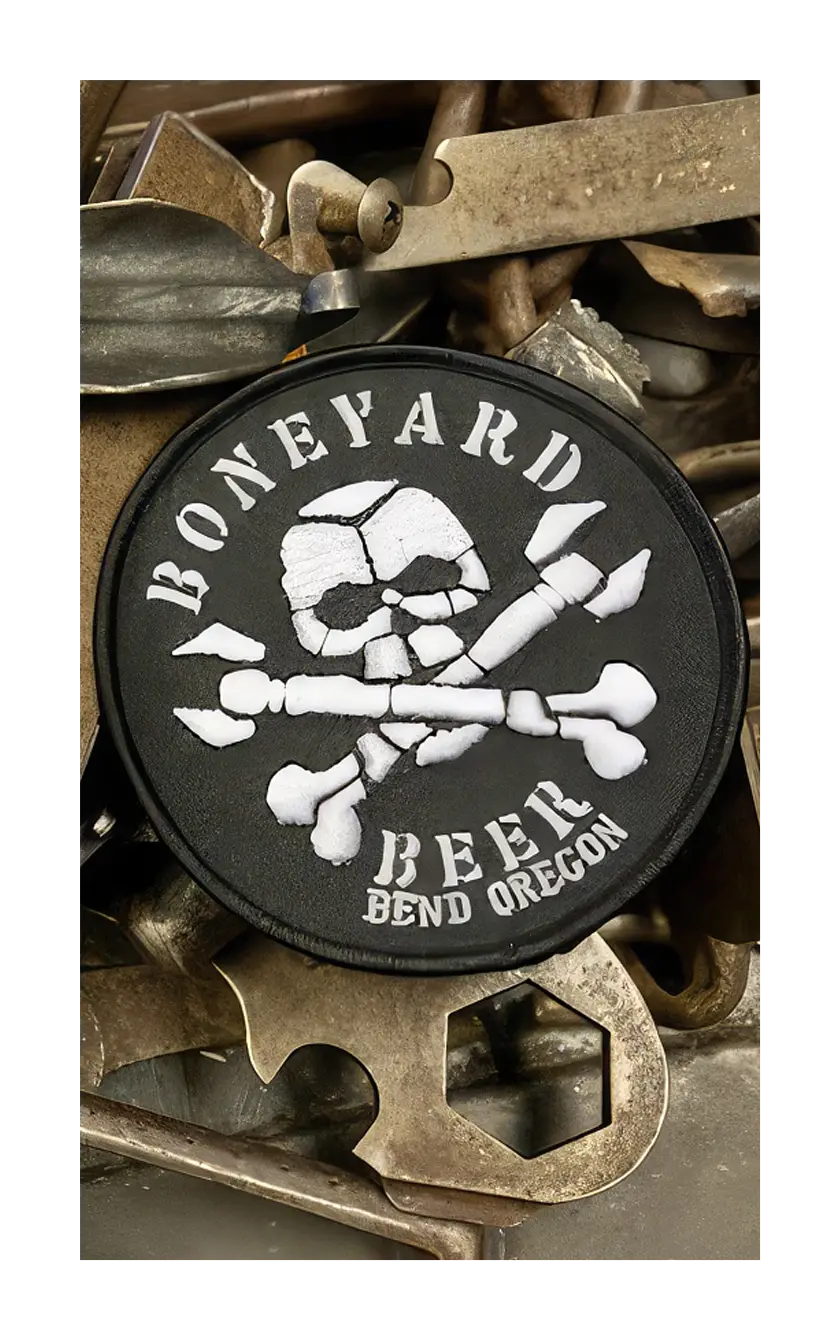 A photograph of the boneyard patch.