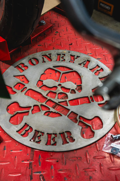 Boneyard Metal Sign