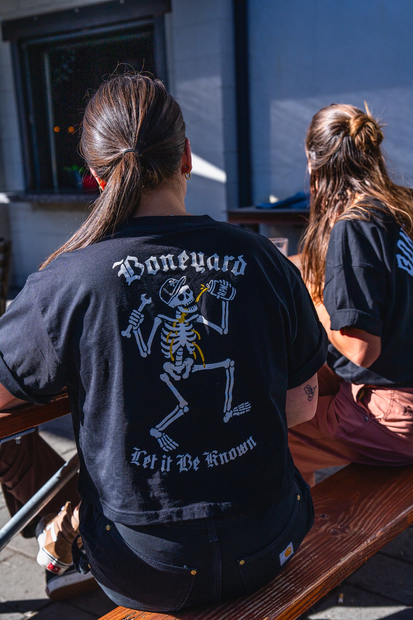 Skeleton Tee Crop